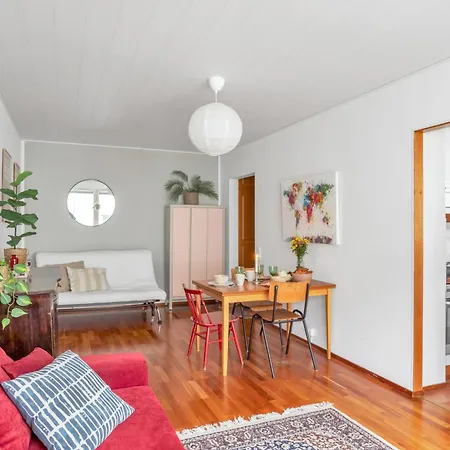 Appartement Design District W Free Parking Garage, Balcony, Netflix, 200m Tram&bus Helsinki