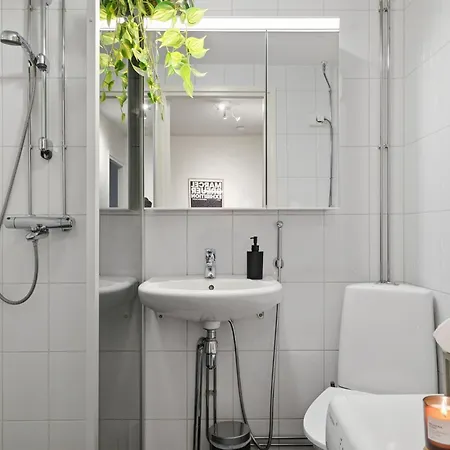 Apartmán Sunny Views W Balcony, Netflix, 200m Tram&bus, Design District Helsinky