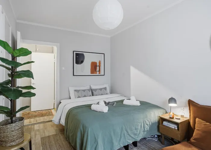 Apartmán Sunny Views W Balcony, Netflix, 200m Tram&bus, Design District Helsinky