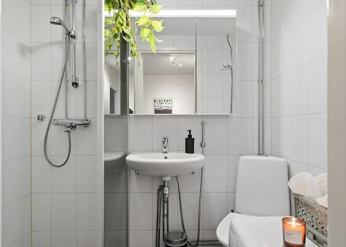 Apartmán Sunny Views W Balcony, Netflix, 200m Tram&bus, Design District Helsinky